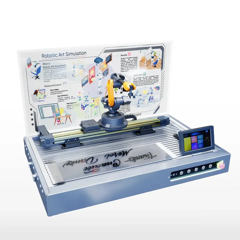 Celda de Simulación de Caligrafía WLKATA Mirobot con Pantalla Táctil — WLKATA