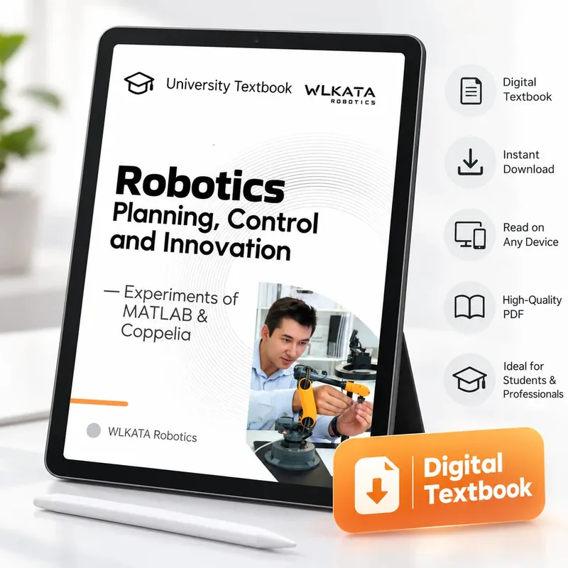Libro universitario WLKATA Mirobot - Planificación y Control de Robots con MATLAB — WLKATA