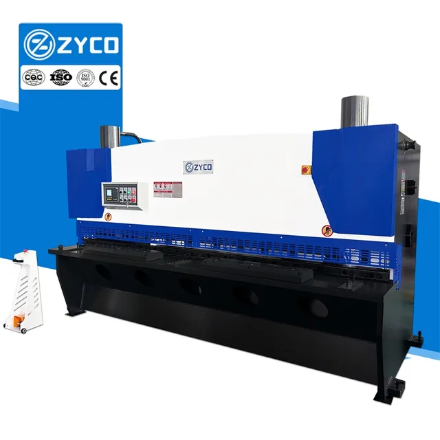 Cizalla guillotina hidráulica CNC ZYCO QC11K — ZYCO