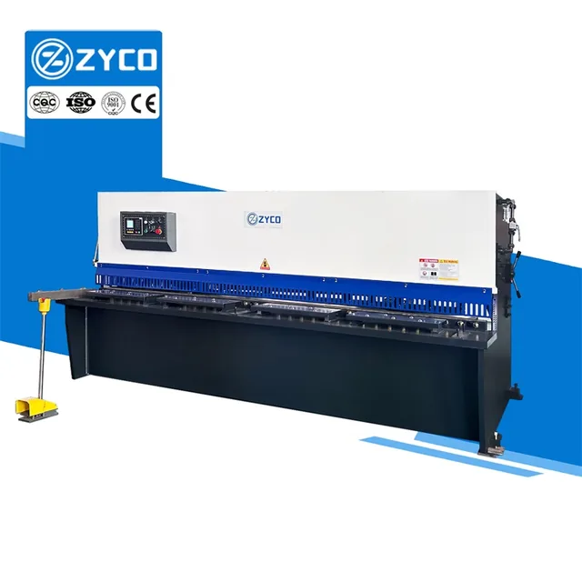 Cizalla pendular hidráulica CNC ZYCO QC12K — ZYCO