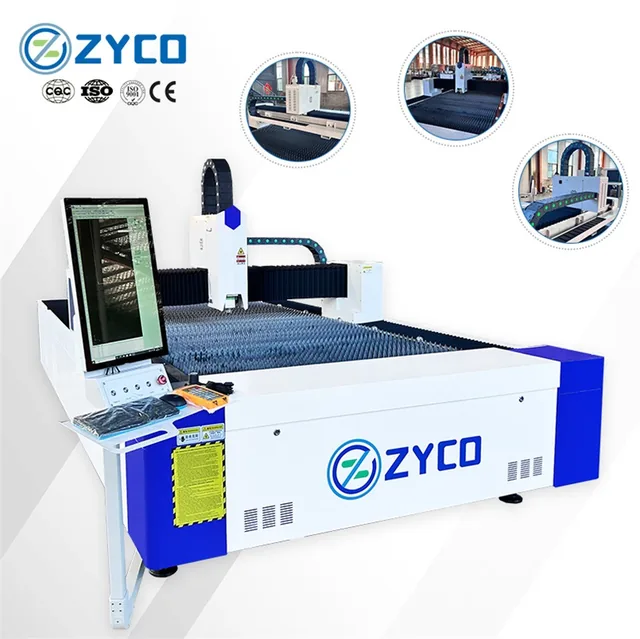Cortadora láser de fibra CNC ZYCO 4015 — ZYCO