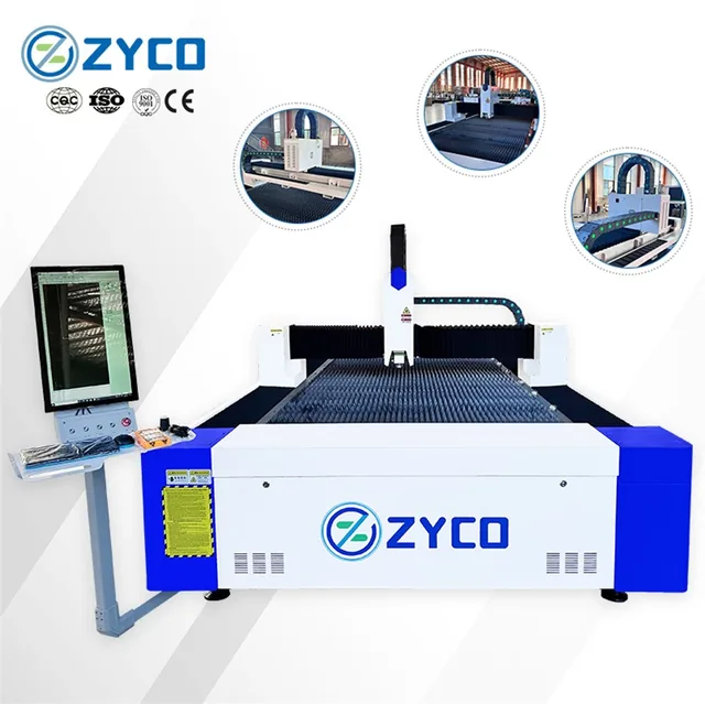 Cortadora láser de fibra CNC ZYCO 6000 W — ZYCO