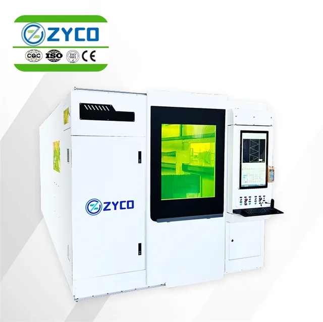 Cortadora láser de fibra ZYCO con cabina cerrada — ZYCO