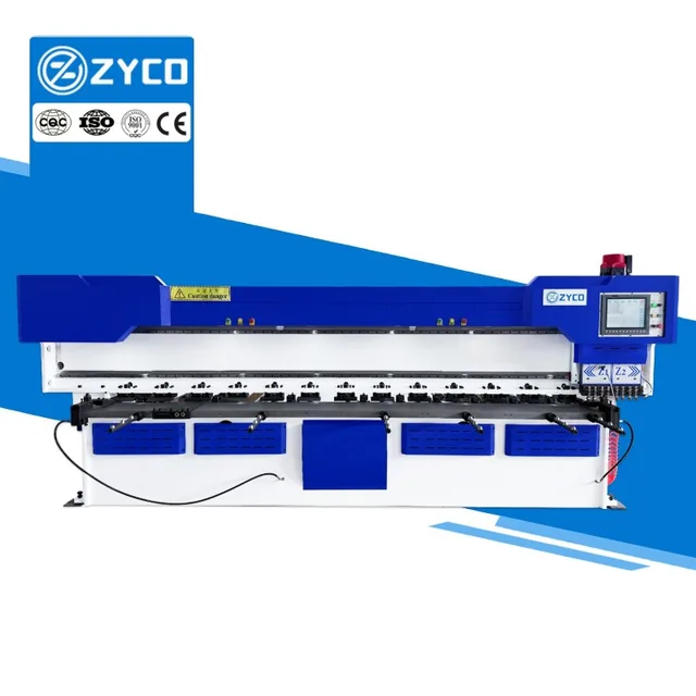 Ranuradora en V CNC vertical ZYCO para inoxidable y aluminio — ZYCO
